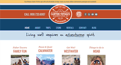 Desktop Screenshot of canyonvoyages.com